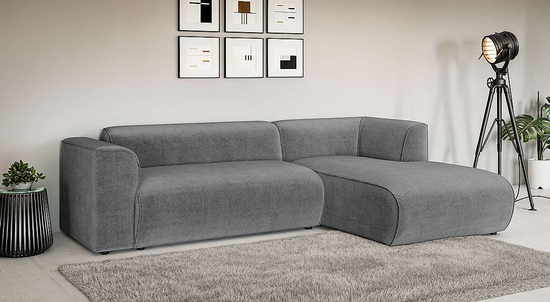 INOSIGN Ecksofa »MERID L-Form (257 cm), zeitlos & stilvolles Design,« Aufwe günstig online kaufen