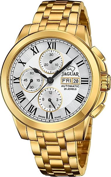 JAGUAR Chronograph Jaguar Herrenuhr Edelstahl gold Jaguar Le, (Chronograph) günstig online kaufen