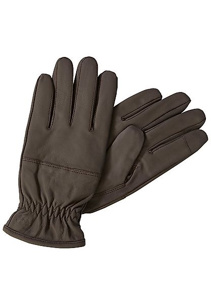 camel active Baumwollhandschuhe Lederhandschuhe mit Screen-Tab Funktion günstig online kaufen