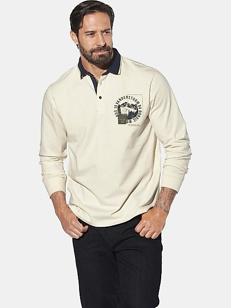 Jan Vanderstorm Langarm-Poloshirt "Langarm-Poloshirt OLSLAND" günstig online kaufen