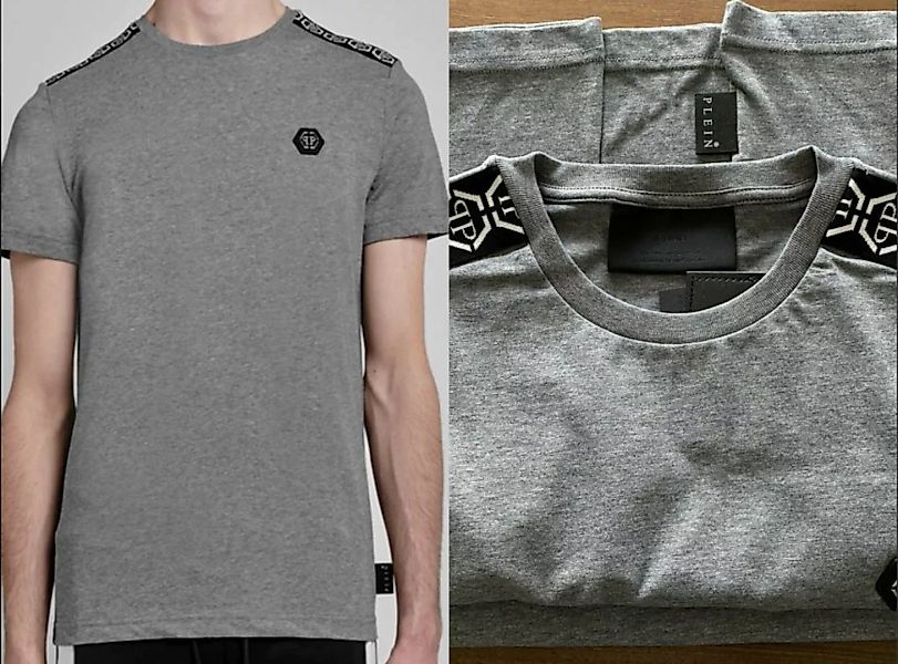 PHILIPP PLEIN T-Shirt Iconic Cult Logo Kurzarm Shirt T-Shirt günstig online kaufen