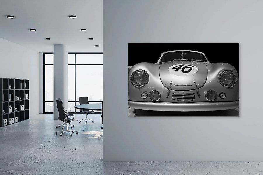 queence Leinwandbild "The "46"", Auto-Modern-Kunst, (1 St.), Akustikbild mi günstig online kaufen