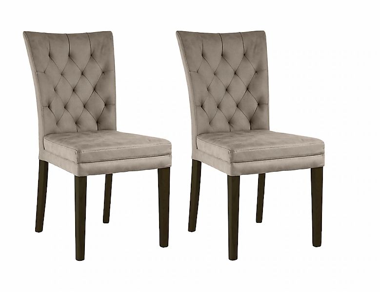 Home affaire 4-Fußstuhl "Colorado" (Set) 2 Stk.bequeme Polsterung, Gestell günstig online kaufen