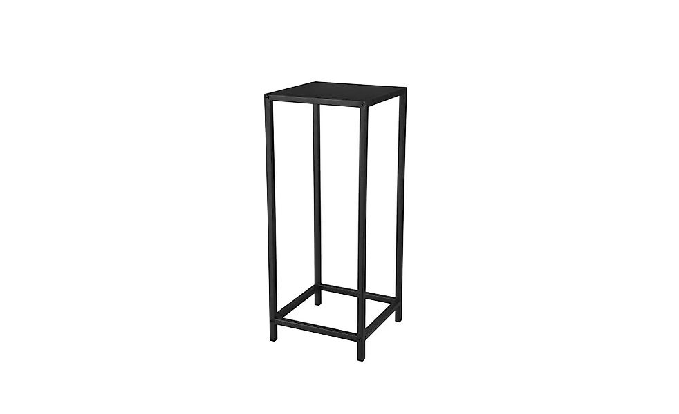 MIRRORS AND MORE Beistelltisch "Veronika", schwarzes Metallgestell günstig online kaufen