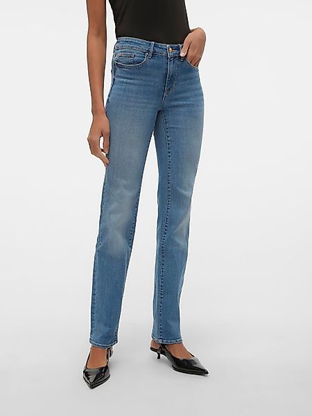 Vero Moda Straight-Jeans VMFLASH MR STRAIGHT günstig online kaufen