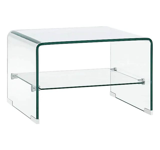 vidaXL Couchtisch Couchtisch Transparent 50×45×33 cm Hartglas (1-St) günstig online kaufen