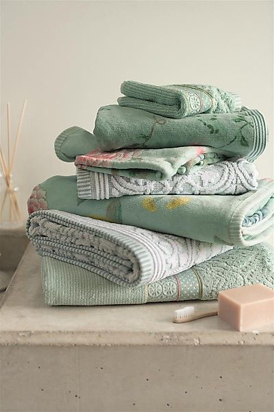 PiP Studio Handtuch Les Fleurs Blue günstig online kaufen
