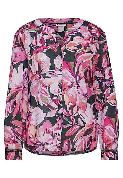 STREET ONE Langarmbluse Bluse mit Flower Print (1-tlg) günstig online kaufen