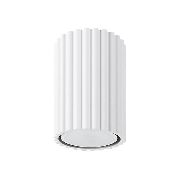 Deckenleuchte Karbon, goldfarben, Höhe 10 cm, Aluminium günstig online kaufen