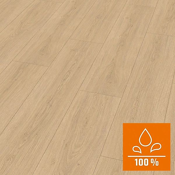 Egger AquaClick it Laminat 8 mm Wasserfest Eiche Victoria Natur günstig online kaufen