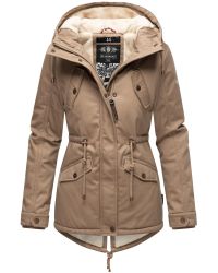 Marikoo Winterjacke Manolya stylischer Kurzmantel mit günstig online kaufen
