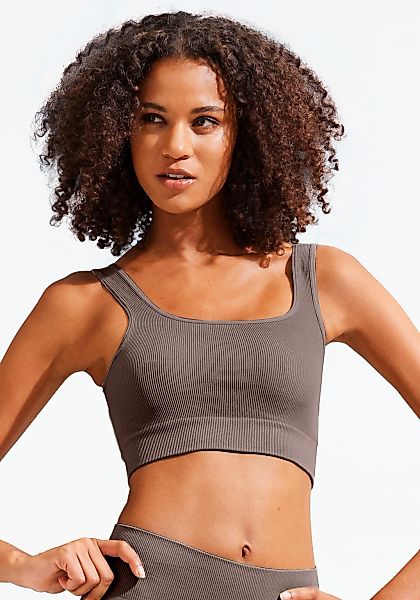 LASCANA Seamless Top mit Rippstruktur günstig online kaufen