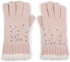 styleBREAKER Strickhandschuhe Strickhandschuhe mit Strass und günstig online kaufen