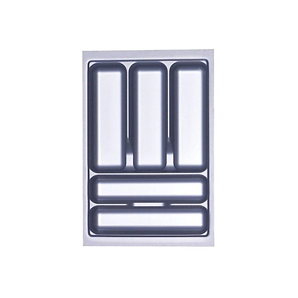 SOTECH Orga-Box I Besteckeinsatz Silbergrau 400 mm Höhe 55 mm Für Blum Tand günstig online kaufen