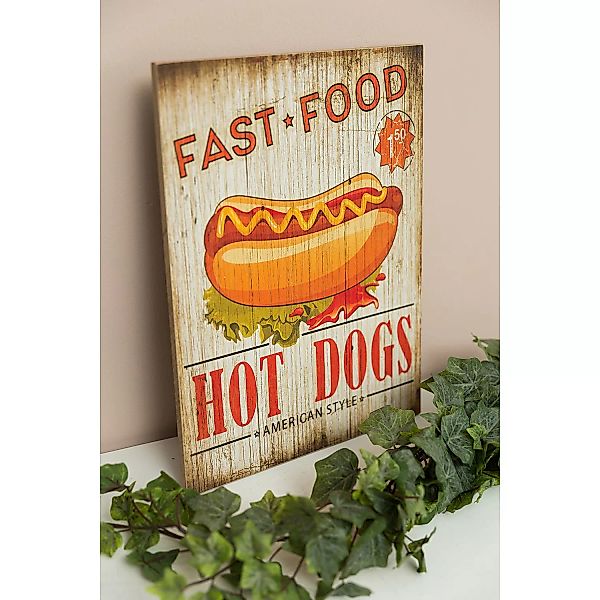 home24 Schild Hot Dogs günstig online kaufen