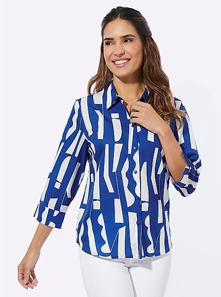 Sieh an! Klassische Bluse Hemdbluse günstig online kaufen