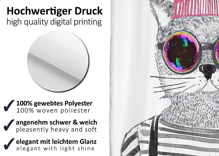 Arteneur Duschvorhang Breite 120 cm, Anti-Schimmel Beschichtet, Beschwerter günstig online kaufen