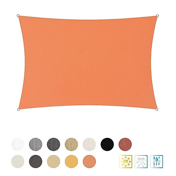 Lumaland Sonnensegel Sonnensegel Rechteck 3x4 Meter, günstig online kaufen