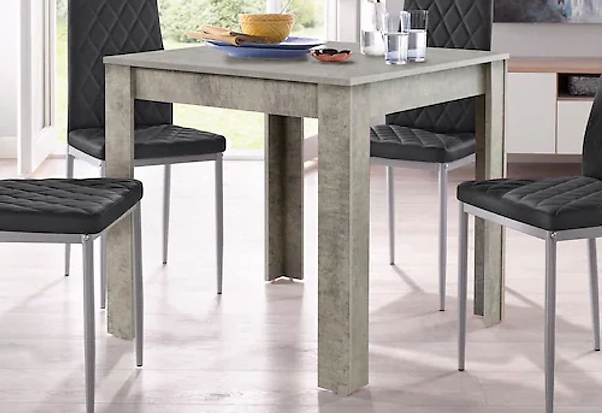 INOSIGN Esstisch »Meigh, TOPSELLER!«, aus Holzwerkstoff, Breite 80 cm günstig online kaufen