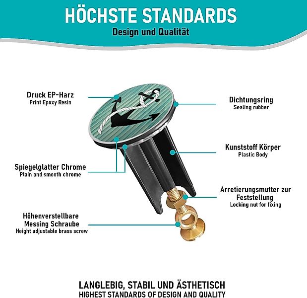 Arteneur Waschbeckenstöpsel, ⌀ 4 cm, 100% günstig online kaufen