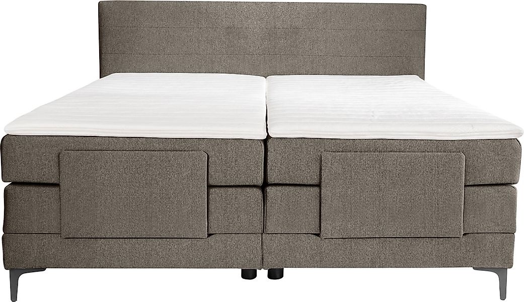 alina Boxspringbett "Powell" inkl. Motor, Matratze und Topper, in unterschi günstig online kaufen
