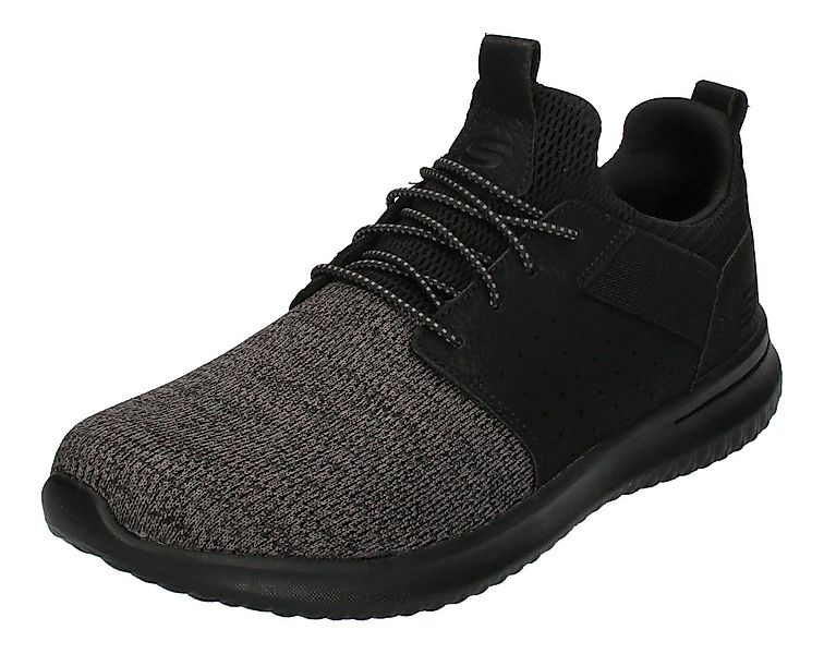 Skechers 65474 Delson Camben Sneaker Schwarz (Black) günstig online kaufen
