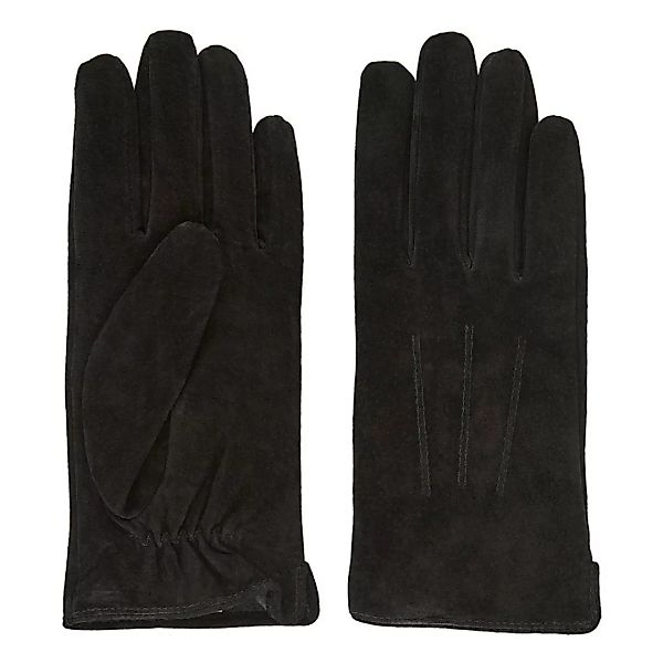 Pieces Nellie Suede Handschuhe S Black günstig online kaufen