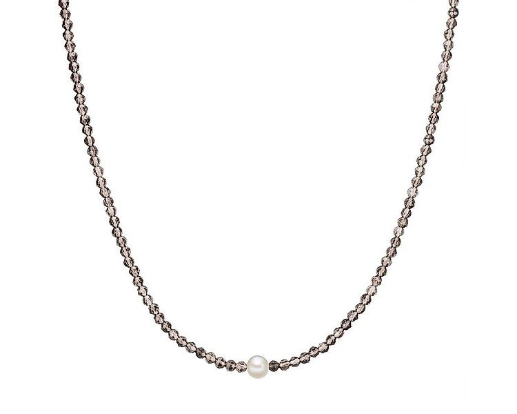 Valero Pearls Perlenkette silber, mit Süßwasser-Zuchtperle günstig online kaufen