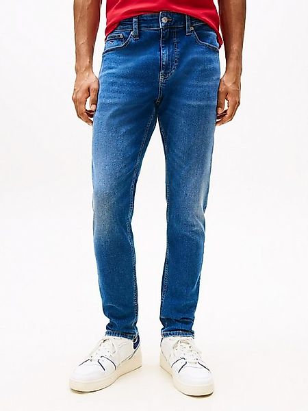 Tommy Jeans Slim-fit-Jeans Austin Slim Tapered Mit Gürtelschlaufen günstig online kaufen