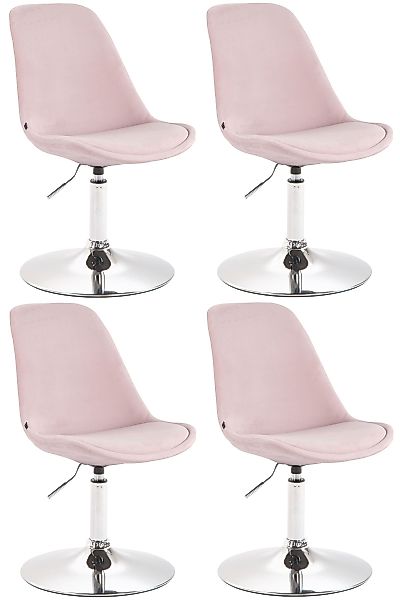CLP Esszimmerstuhl Maverick Samt (4er Set), günstig online kaufen
