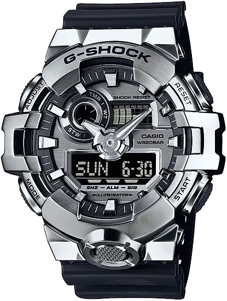 CASIO G-SHOCK Chronograph GM-700-1AER, Quarzuhr, Armbanduhr, günstig online kaufen