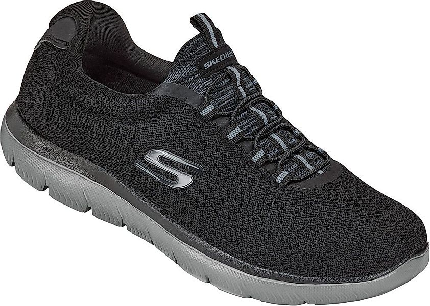 Skechers Slip-On Sneaker aus Flachstrick-Mesh mit bequemer Memory-Foam-Inne günstig online kaufen