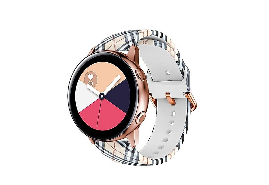 Cadorabo Smartwatch-Armband, Smartwatch Armband 20mm Samsung Galaxy Watch 4 günstig online kaufen