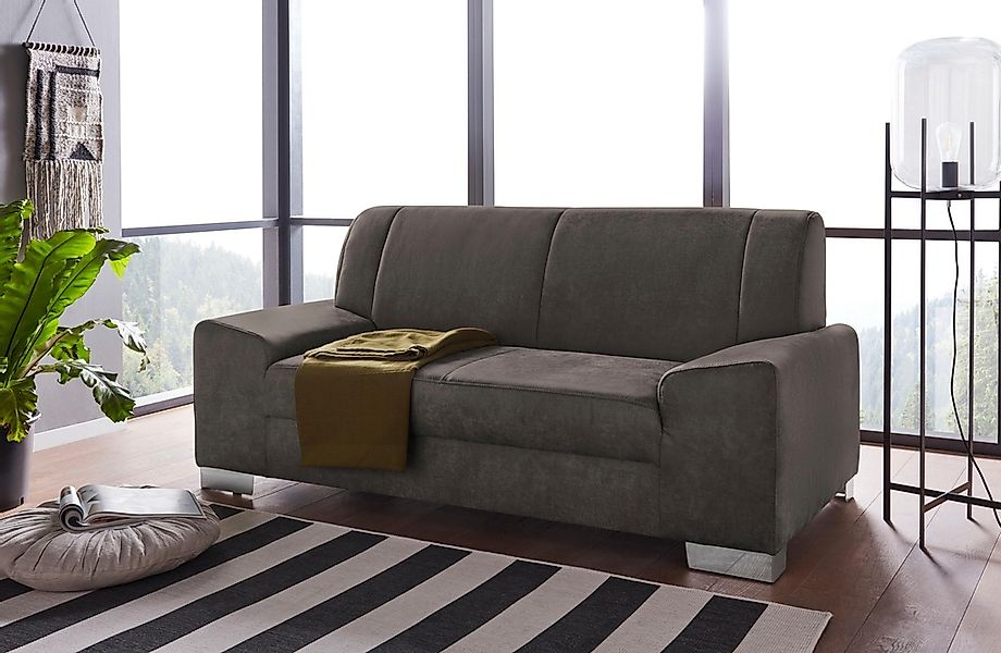 DOMO collection 2-Sitzer "Anzio in kubischer Formensprache, flache Armlehne günstig online kaufen