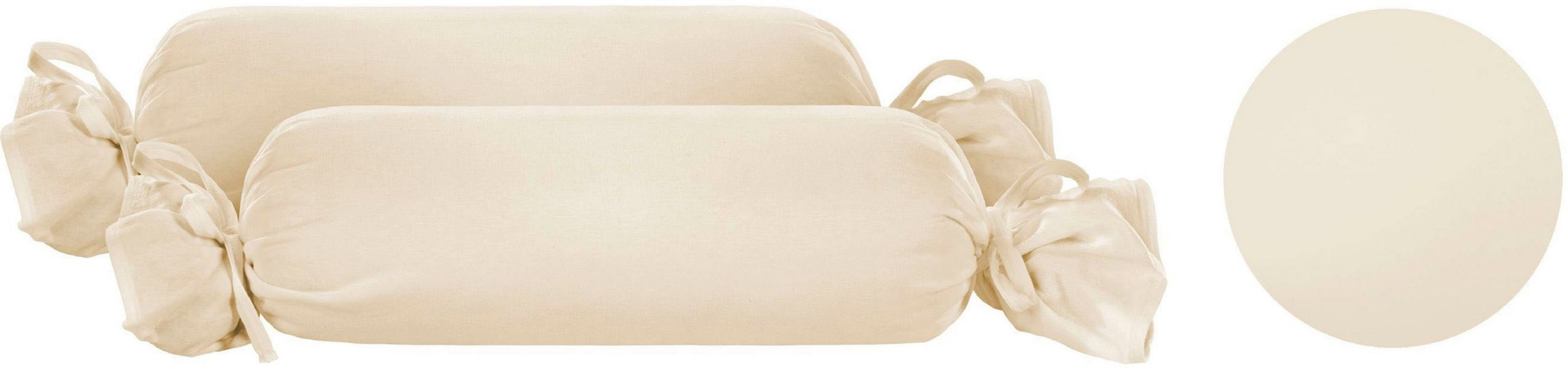 Biberna Nackenrollenbezug Michi, (2 Stück), Jersey günstig online kaufen