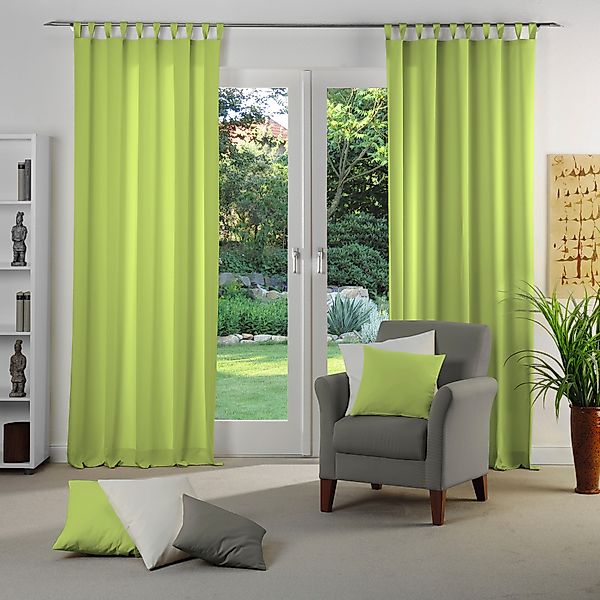 Wirth Vorhang Dim out, Schlaufen (1 günstig online kaufen