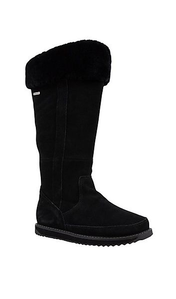 Emu Australia Georgi (Veloursleder, wasserdicht) schwarz Damen Winterstiefe günstig online kaufen