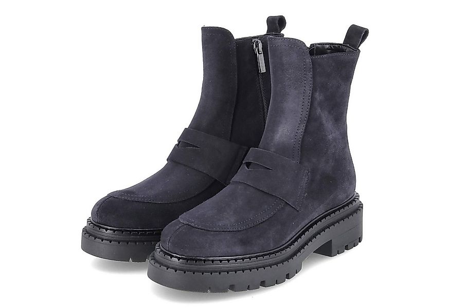 Kaerlek Kaerlek K136 Blu Damen Rauleder blau Schlupfstiefel günstig online kaufen