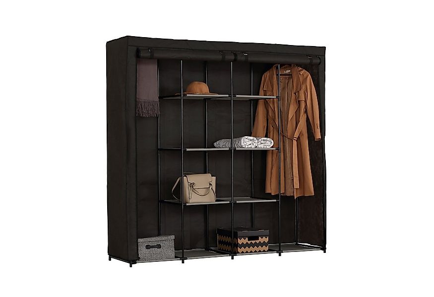HTI-Living Stoffschrank Stoffschrank XL Lena Dunkelgrau (Stück, 1-St., 1 St günstig online kaufen