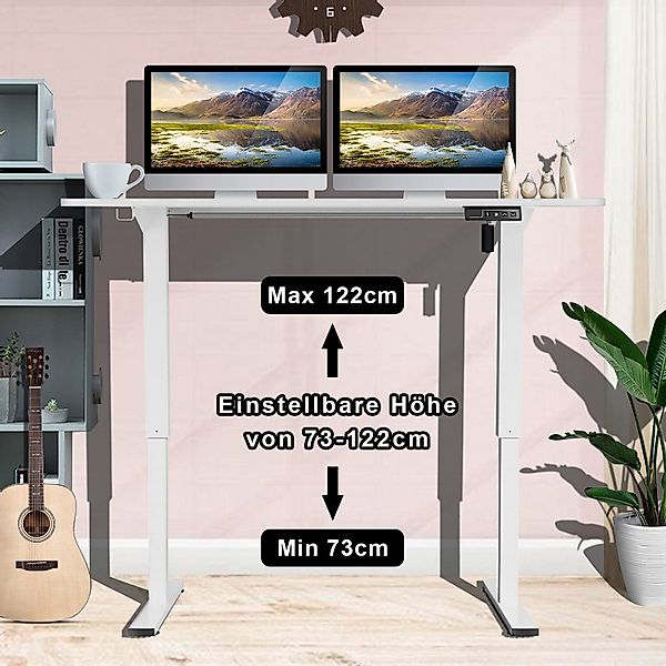 HOMALL Schreibtisch Basis Super Elektrisch Höhenverstellbarer günstig online kaufen