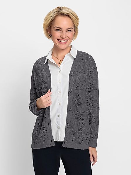 Witt Strickjacke Ajourstrickjacke günstig online kaufen
