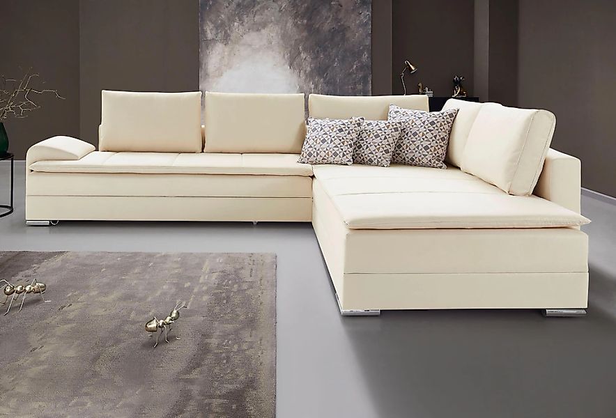 Home affaire Ecksofa "Night & Day L-Form, B: 324 cm, mit Dauer-Schlaffunkti günstig online kaufen
