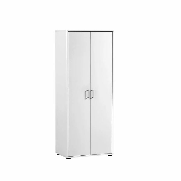 PROREGAL Aktenschrank Fox Tall HxBxT 164 x 65 x 41 cm 2 Flügeltüren Weiß günstig online kaufen