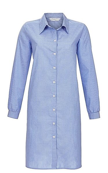 Chérie Line Hemdblusenkleid aus Webware mit feinem Nadelstreifen-Dessin Web günstig online kaufen