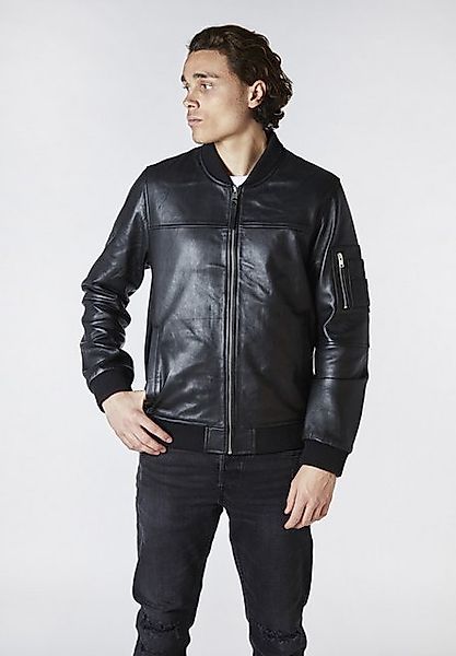 Bolongaro Trevor Lederjacke Ma1 Bomber Bomber, Superweiches Leder, MA1 Armt günstig online kaufen