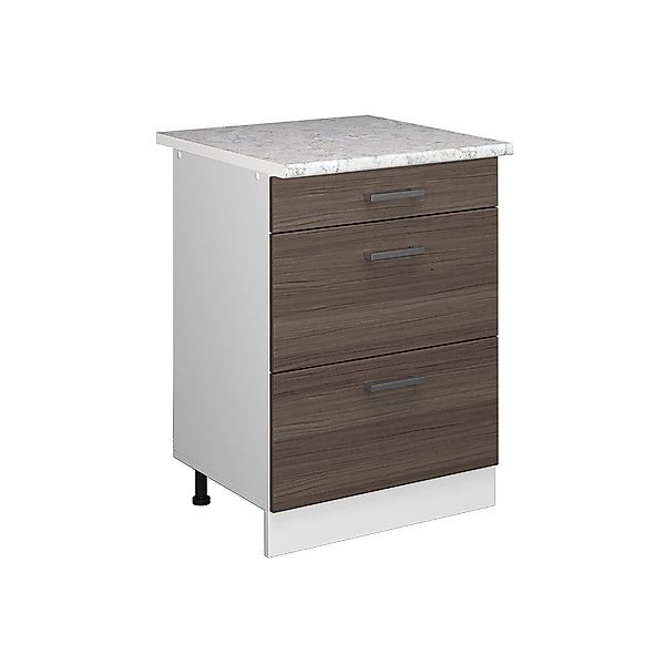 Vicco Schranksystem R-Line, Grau/Weiß, 60 cm günstig online kaufen