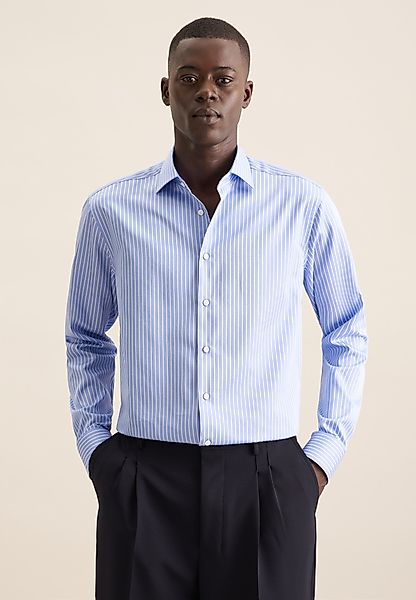 seidensticker Businesshemd "Regular" Regular 1/1 Kentkragen Streifen günstig online kaufen
