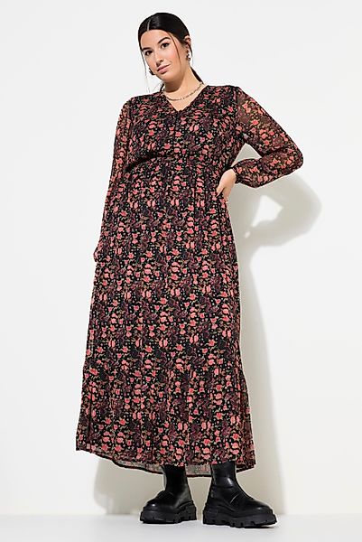 Studio Untold Maxikleid Maxikleid A-Line doppellagig günstig online kaufen