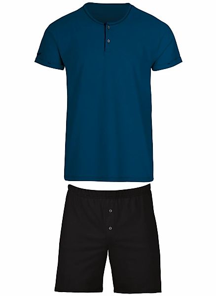 Trigema Schlafanzug "TRIGEMA Kurzer Schlafanzug aus Biobaumwolle (kbA)" 1 t günstig online kaufen