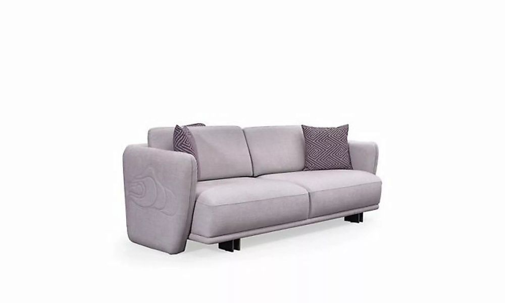 JVmoebel 3-Sitzer Modern Dreisitzer Couch Sofa 3 Sitzer Grau Polstersofa De günstig online kaufen